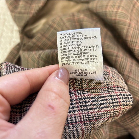 Plaid Midi Dress size Small - Picture 9 of 9